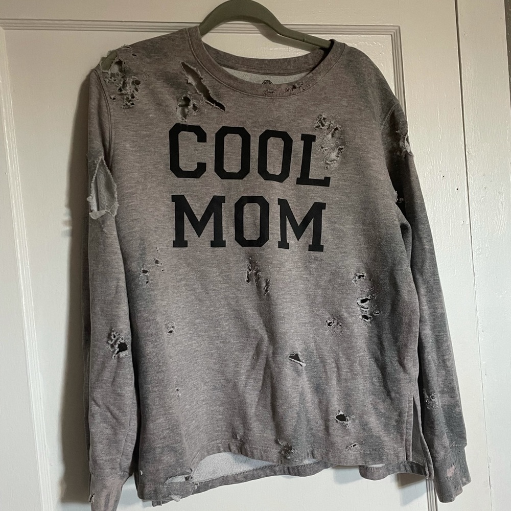 Tie dye crew hoodie